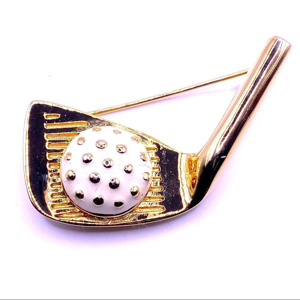 𝅺golf Brooch